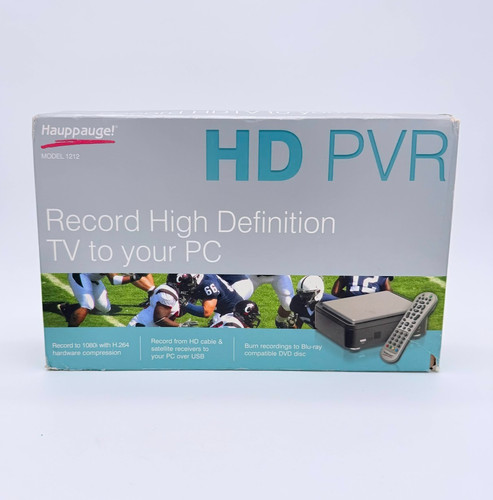 Remote hauppauge pvr - no, hd